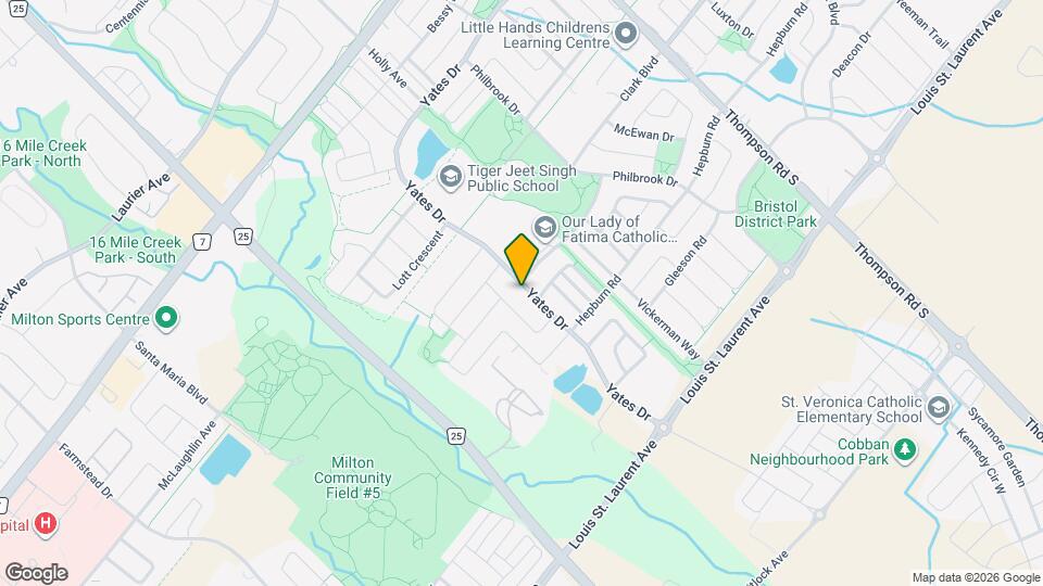 533 Yates Dr Map and Location Details