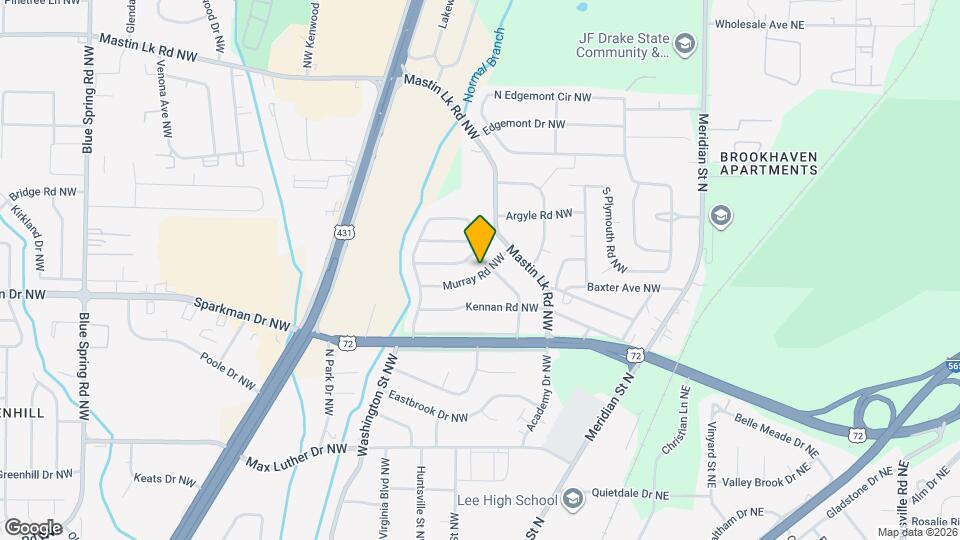 3001 Boswell Dr NW Map and Location Details