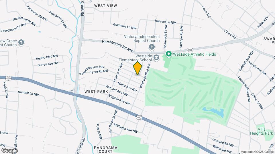 3922 Kentucky Ave NW Map and Location Details