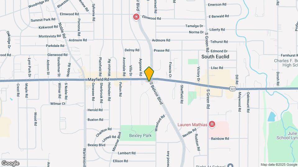 1460 S Belvoir Blvd Map and Location Details