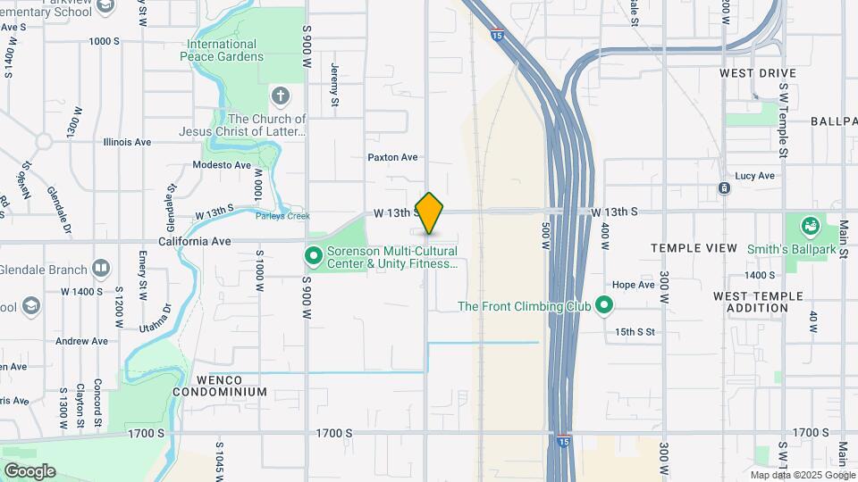 1347 West 700 S Map and Location Details