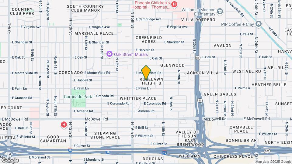 2014 N 17th St Map and Location Details