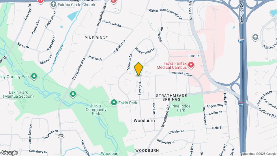 8403 Thompson Rd Map and Location Details