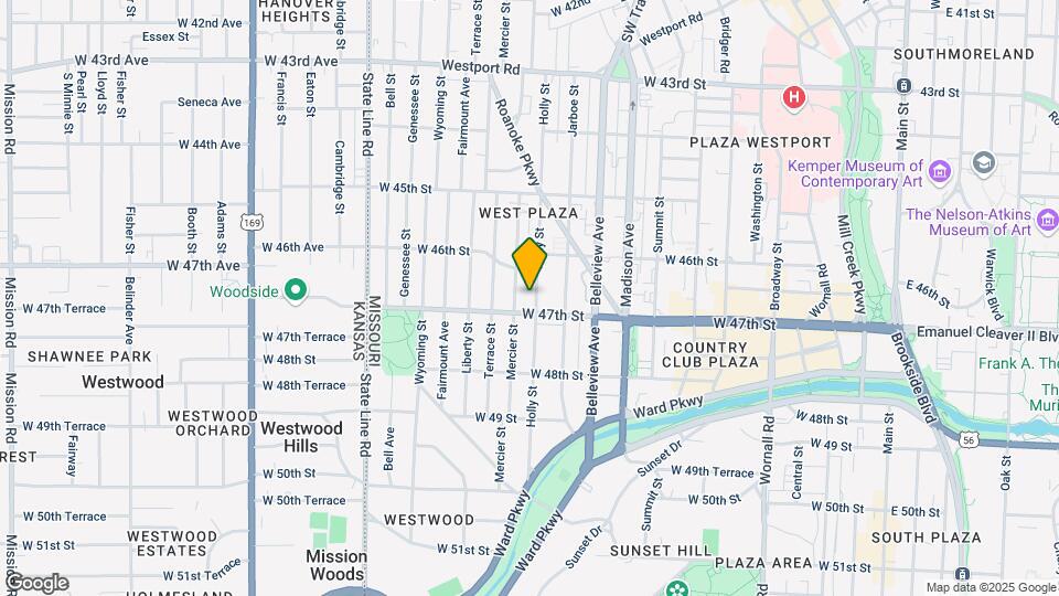 4614 Holly St Map and Location Details