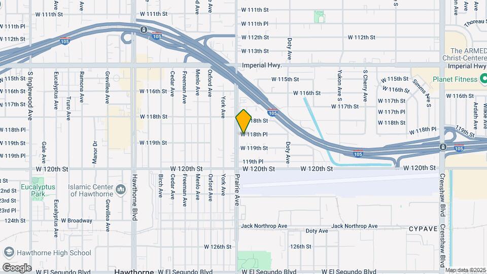 3944 W 118th Pl Map and Location Details