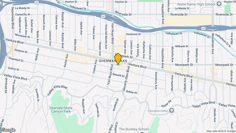 14455 Dickens St Mapa y Detalles de la Ubicación