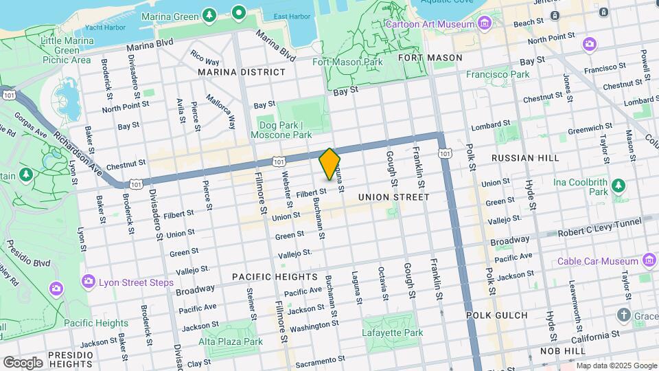 1918 Filbert St Map and Location Details