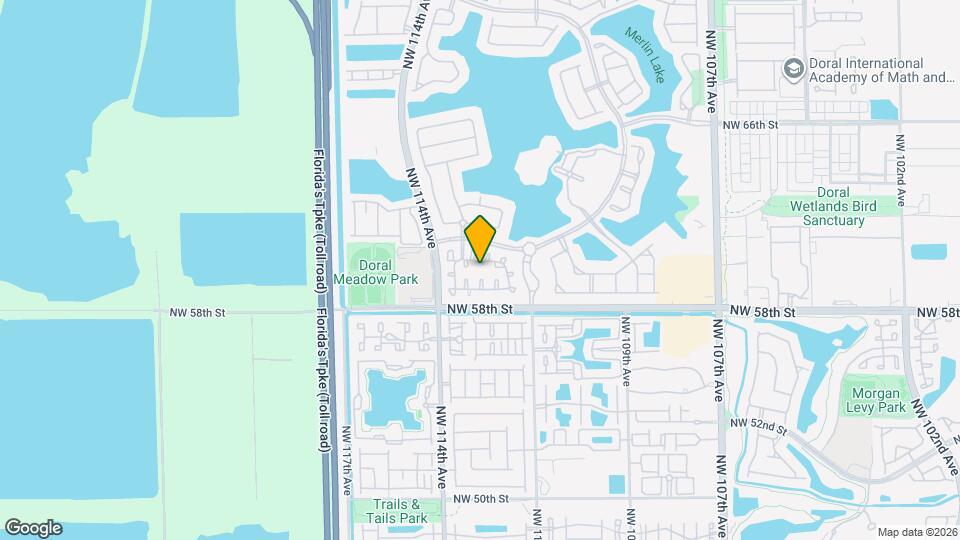 11258 NW 59th Terrace Map and Location Details