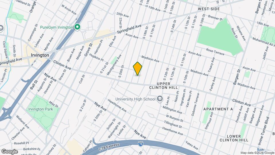 923 S 17th St, Unit 3 Map and Location Details