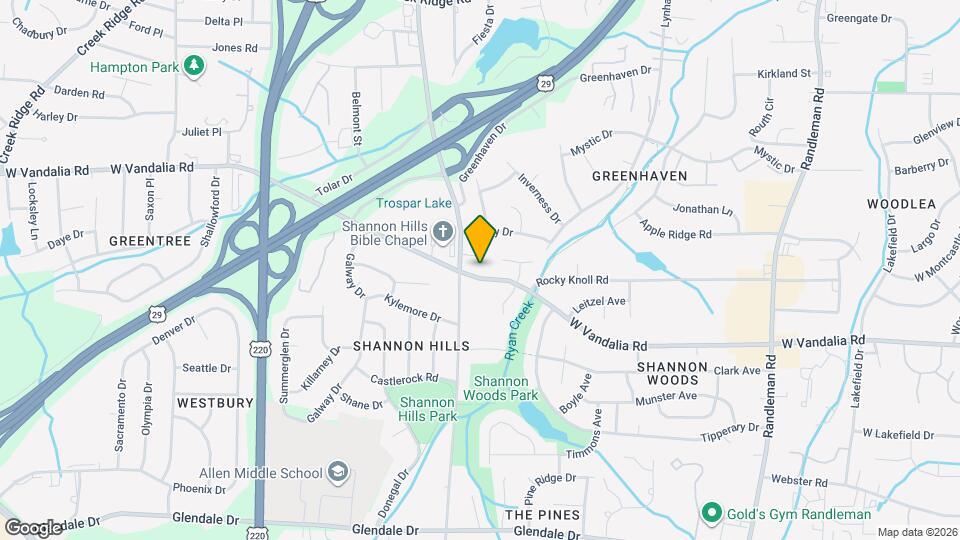 810 W Vandalia Rd Map and Location Details