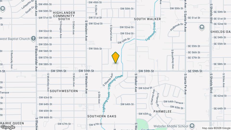 Oak Creek Apartments Map and Location Details