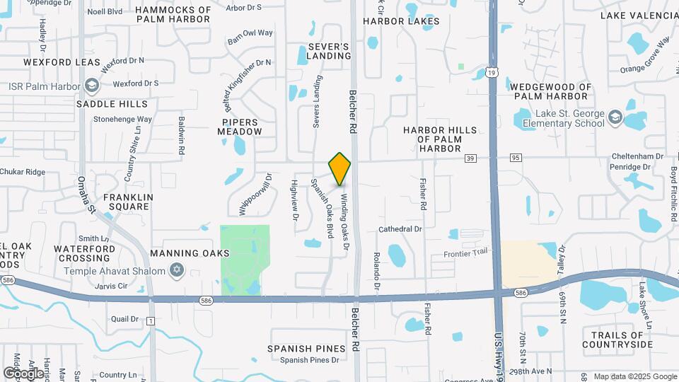 835 Winding Oaks Dr, Unit Shared yard Apt Map and Location Details