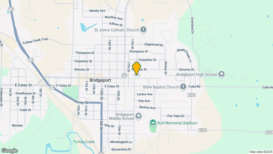1711 Halsell St Mapa y Detalles de la Ubicación