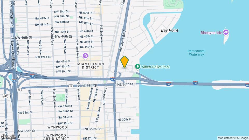 455 NE 38th St Mapa y Detalles de la Ubicación