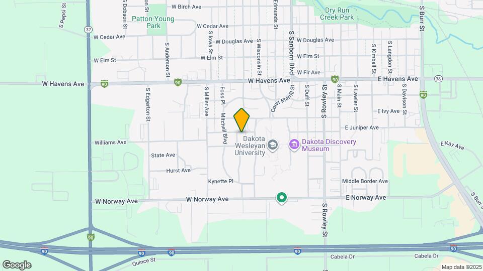 1200 S Minnesota St Map and Location Details