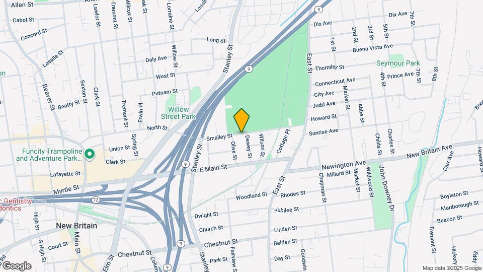 127 Smalley St, Unit 2 Map and Location Details