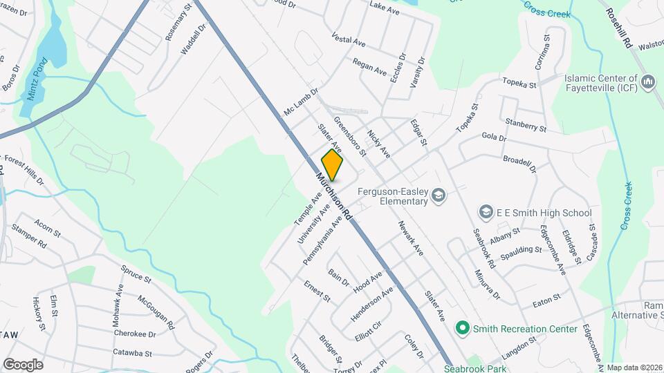 2220 Murchison Rd Map and Location Details