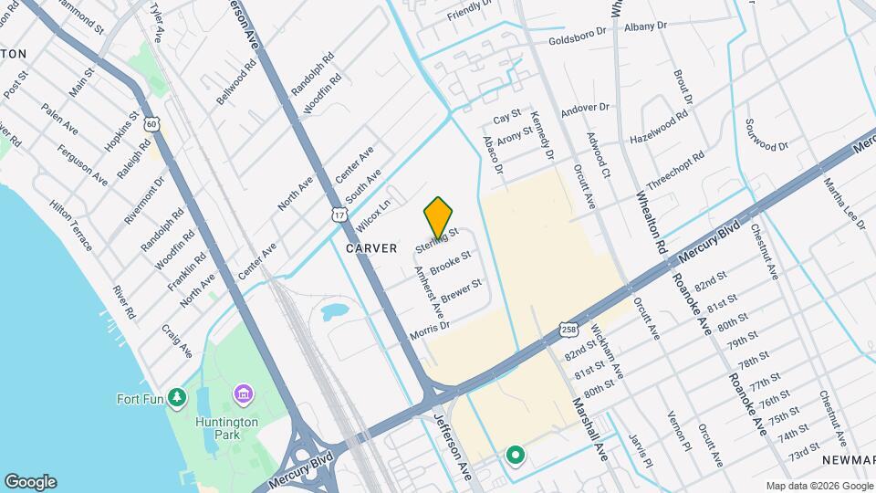 624 Sterling St Map and Location Details