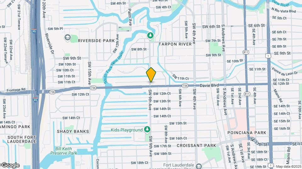 1140 SW 9th Ave Map and Location Details
