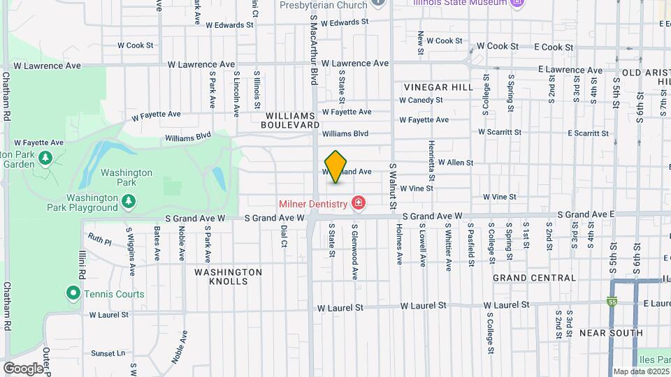 729 W Vine St Map and Location Details
