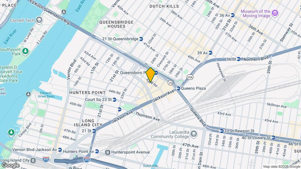 The Moon 27 LIC Map and Location Details