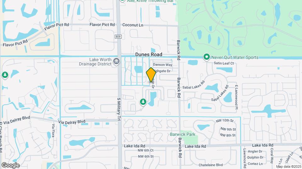 1506 Fenton Dr Map and Location Details