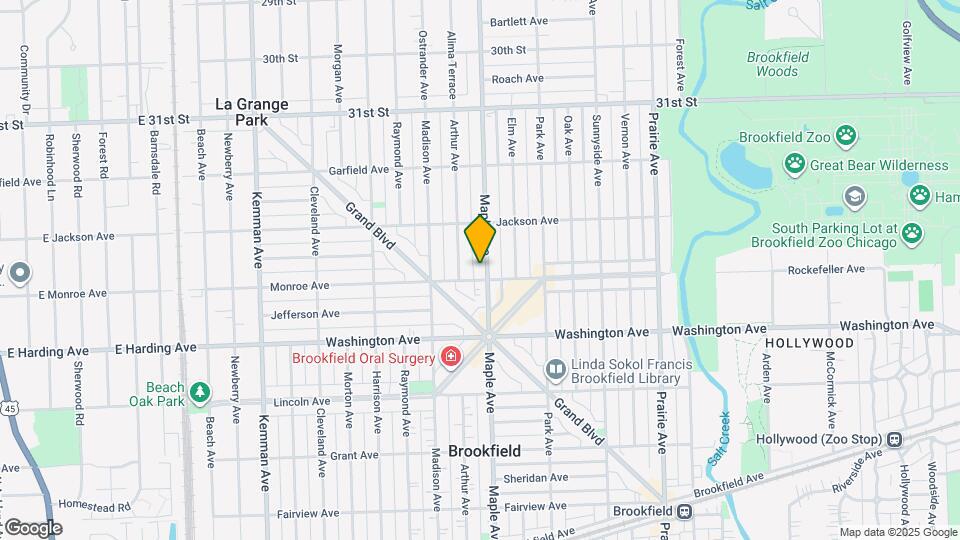 3340 Maple Ave Map and Location Details