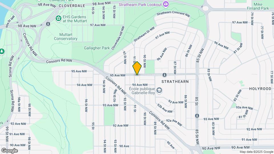 9015 95 Av NW Map and Location Details