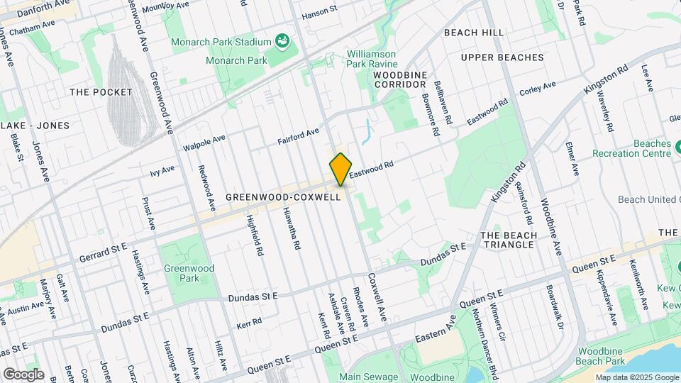 Coxwell Manor Map and Location Details