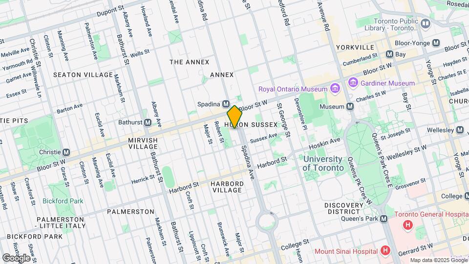 720-720 Spadina Ave. Map and Location Details