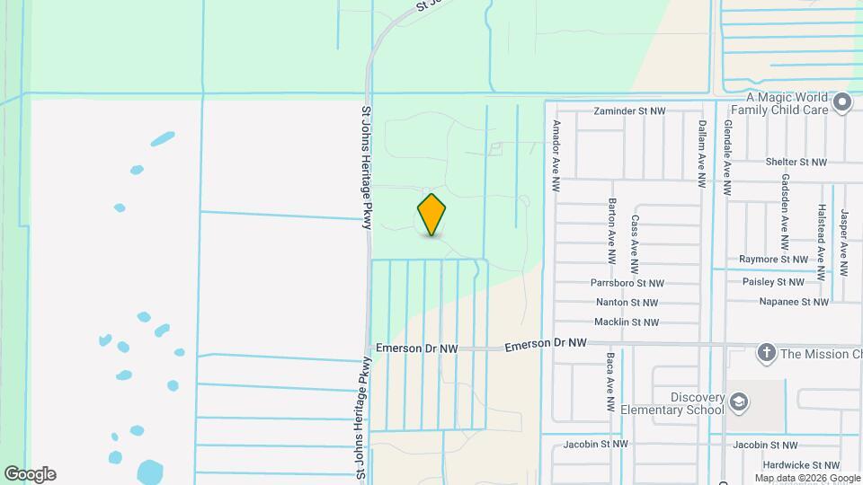 2204 Majorelle Dr NW Mapa y Detalles de la Ubicación