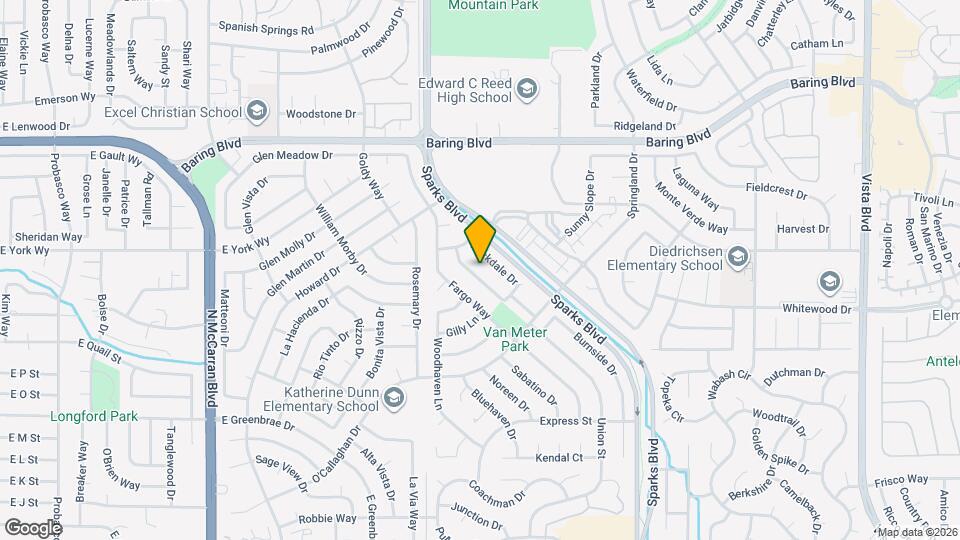 2256 Morninglory Dr Map and Location Details