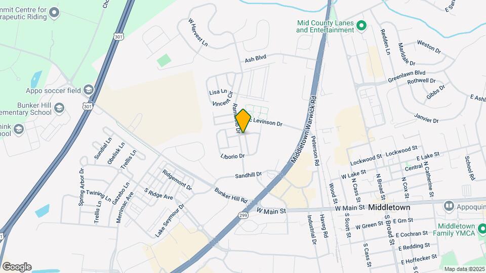 734 Marian Drive Mapa y Detalles de la Ubicación