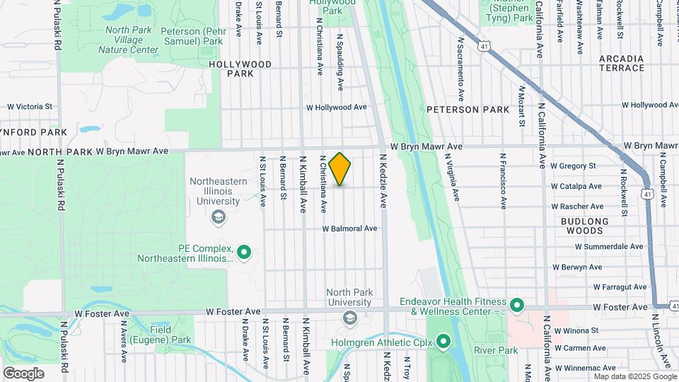 3307 W Catalpa Ave, Unit 2 Map and Location Details