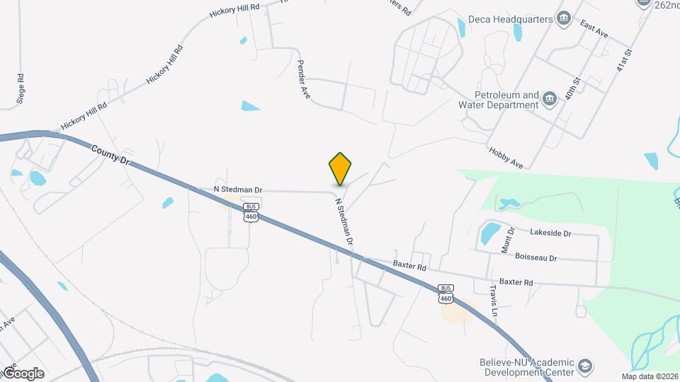 2607 N Stedman Dr Map and Location Details