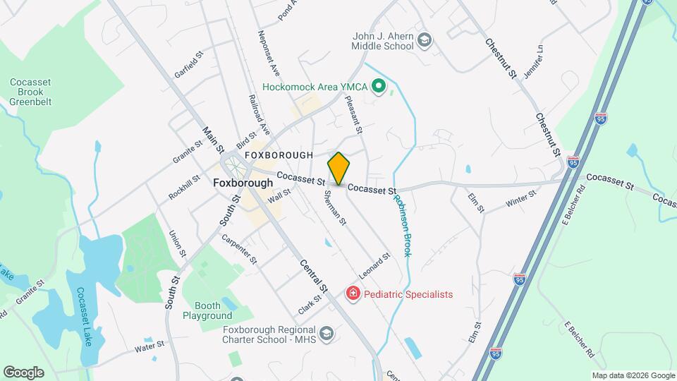 47 Cocasset St Map and Location Details