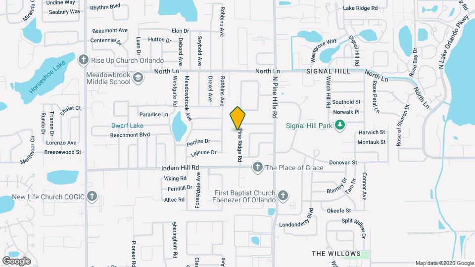 3822 Pine Ridge Rd Map and Location Details