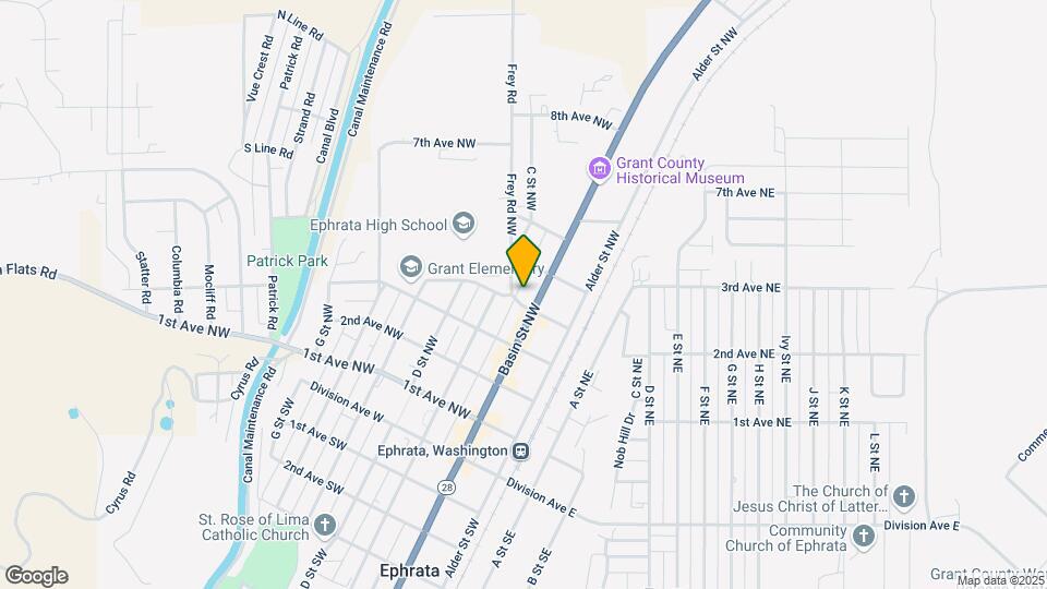 40505 Basin St NW Map and Location Details