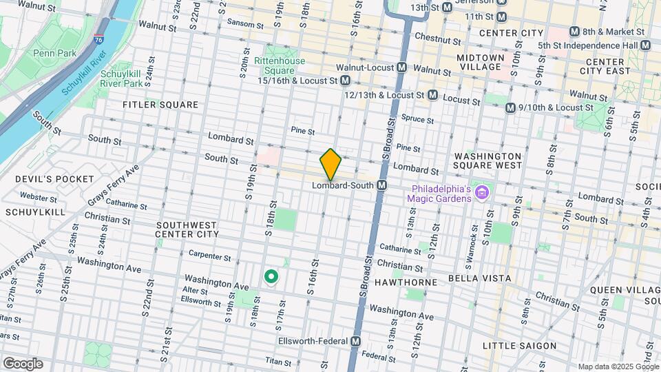 1540 Kater St Map and Location Details