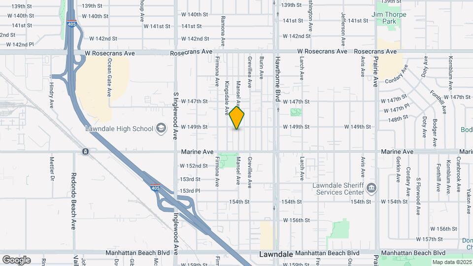 14913 Mansel Ave Map and Location Details