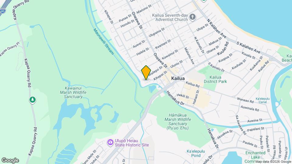 726 Kihapai Pl Mapa y Detalles de la Ubicación