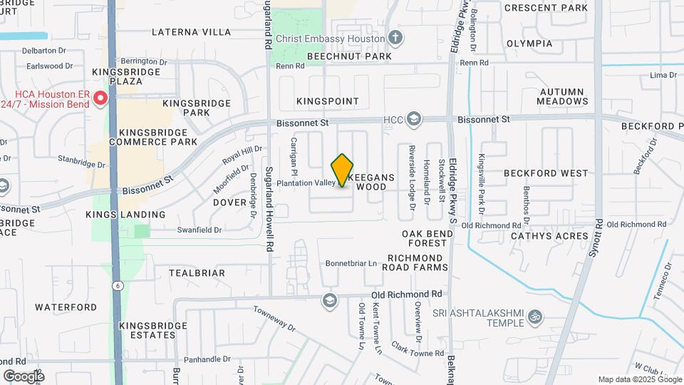 13908 Cravenridge Dr Map and Location Details