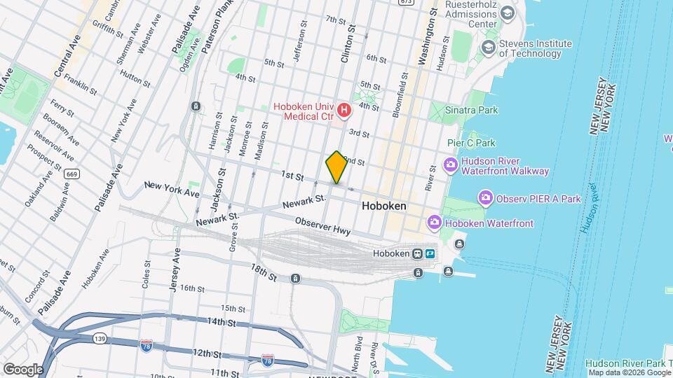 261 1st St Map and Location Details