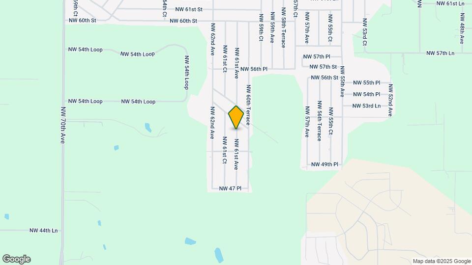 5208 NW 61st Ave Map and Location Details