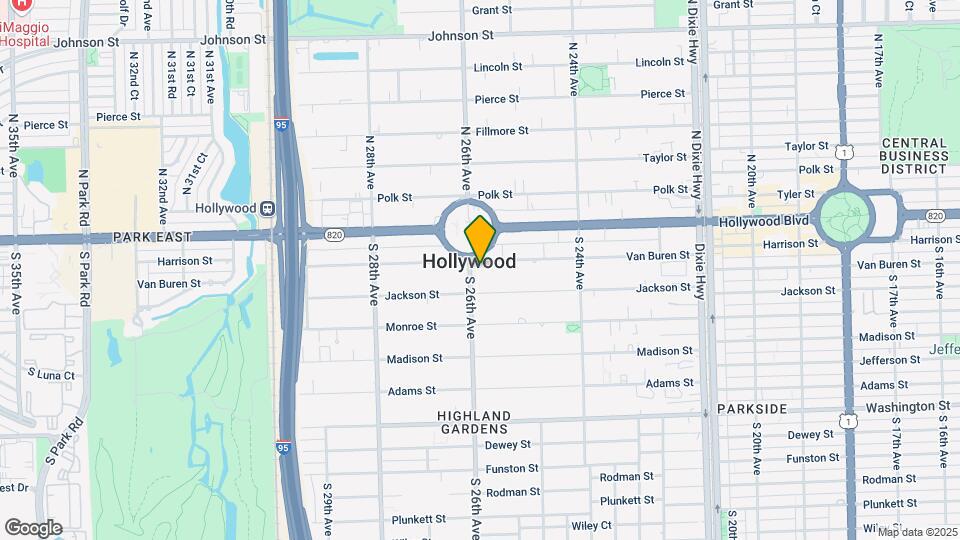 2536 Van Buren St Map and Location Details