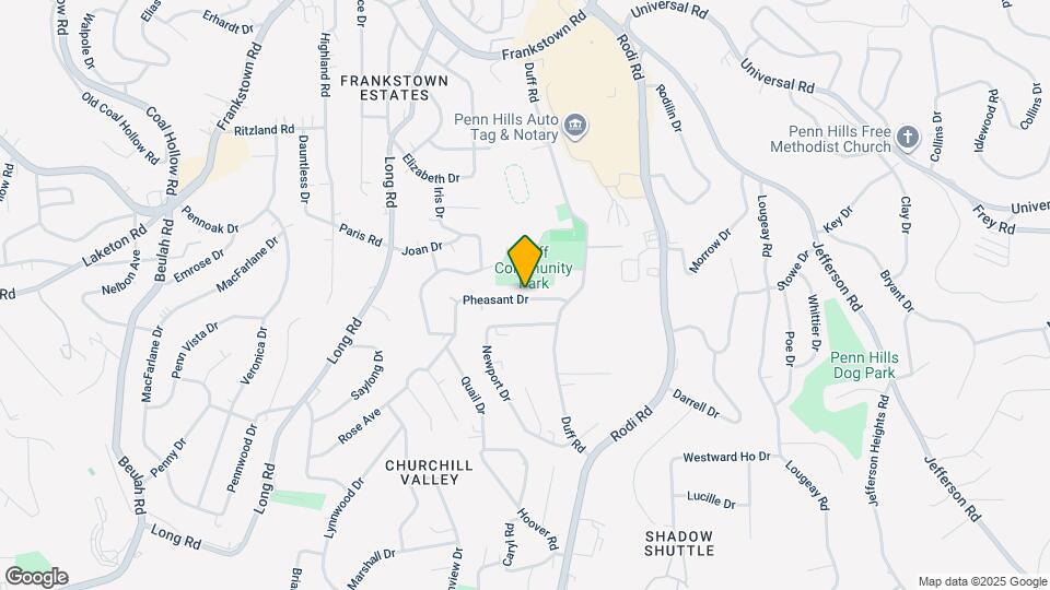 291 Pheasant Dr Map and Location Details