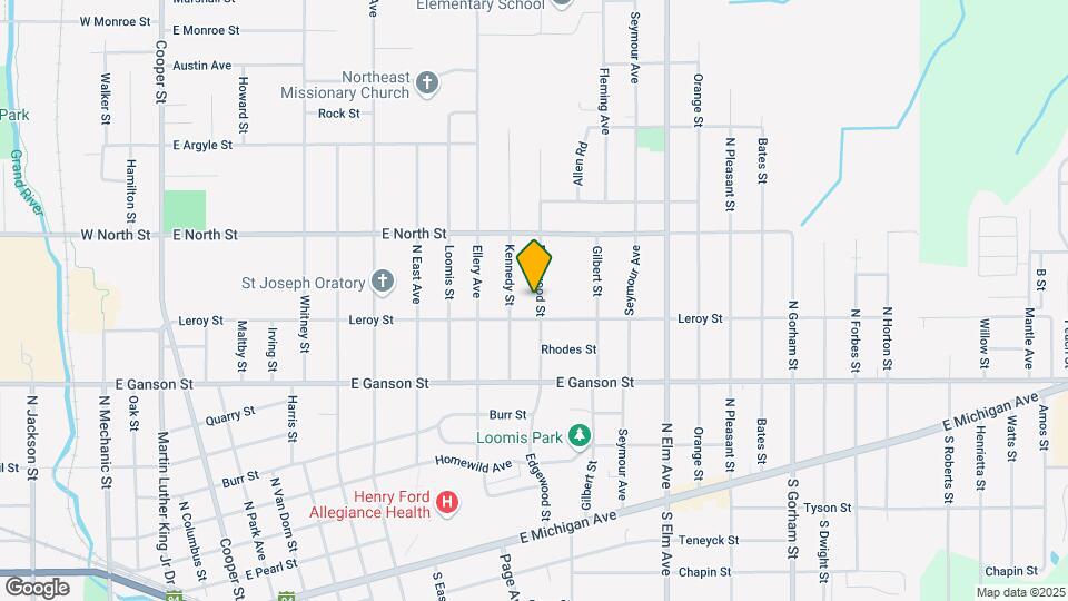 710 Edgewood St-Unit -2 Map and Location Details