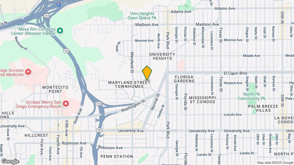 4230 Campus Ave Map and Location Details