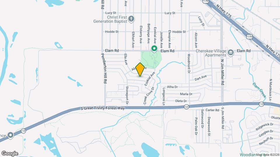 6335 Bellbrook Dr Map and Location Details