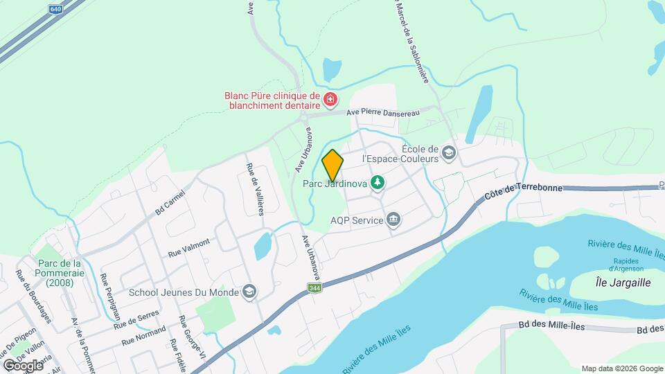 Complexe Jardinova Map and Location Details